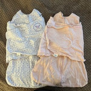 Set of 2 Newborn Halo Swaddles